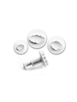 Ibili Kits d’emporte-pièces 4 pièces, Nuage