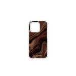 Ideal of Sweden Coque arrière Dark Amber Marble iPhone 15 Pro