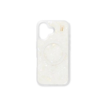 Ideal Cover Pearlized White, iPhone 16 Plus Ideal Cover Pearlized White, iPhone 16 Plus