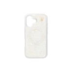 Ideal of Sweden Coque arrière iPhone 16 Blanc nacré