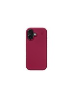 Ideal Silicone Cover Cranberry, iPhone 16 Plus