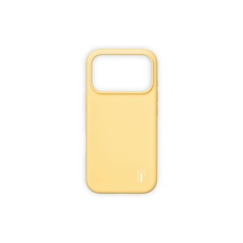 IDOS Silicone Case MagSafe Soft Lemon, iPhone 17 Pro IDOS Silicone Case MagSafe Soft Lemon, iPhone 17 Pro