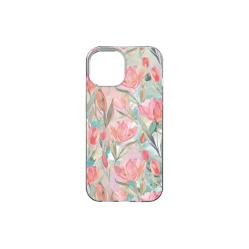 IDOS Clear Cover, Magsafe, Iphone 16e/15/14/13, Tulpin Bloom