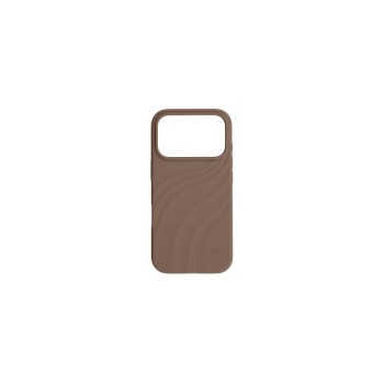 IDOS Swirl Silicone Case MagSafe, IP 17e/16e/15/14/13, Salted Caramel