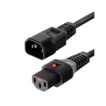 IEC LOCK Câble d'appareil 4 m C13-C14