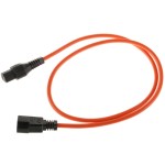 IECLock Netzkabel 3.0m orange, IECLock C13 - C14, 3x1.0mm2, H05VV-F