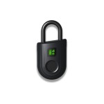 igloohome Padlock Lite Schwarz, Fingerprint, Bluethooth
