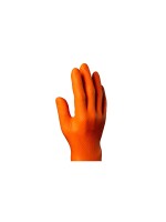 IGNITE Gant Max Grip Nitrile, 100 pièces, L, Orange