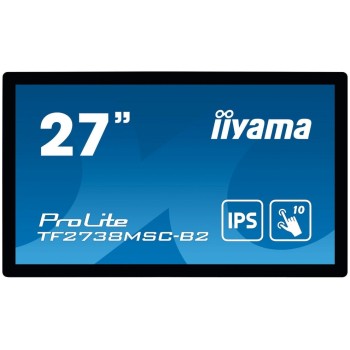 iiyama TF2738MSC-B2 27 Touchscreen, IPS, 1920x1080, DVI, HDMI, DP iiyama TF2738MSC-B2 27 Touchscreen, IPS, 1920x1080, DVI, HDMI, DP