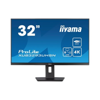 iiyama XUB3293UHSN-B5 32 IPS, 3840x2160, DisplayPort, HDMI, Speakers iiyama XUB3293UHSN-B5 32 IPS, 3840x2160, DisplayPort, HDMI, Speakers