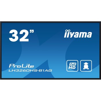 iiyama LH3260HS-B1AG 32 LED, 1920x1080 VA, HDMI WIFI LAN 24/7 iiyama LH3260HS-B1AG 32 LED, 1920x1080 VA, HDMI WIFI LAN 24/7