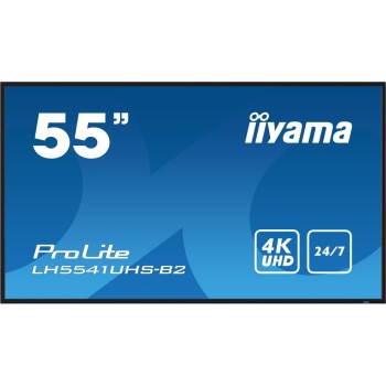 IIYAMA LH5541UHS-B2 55, 3840x2160 UHD IPS, Media Play USB Port IIYAMA LH5541UHS-B2 55, 3840x2160 UHD IPS, Media Play USB Port