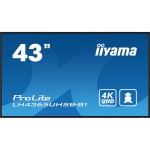 IIYAMA LH4365UHSB-B1 43, 3840x2160 UHD IPS, iiSignage2, E-Share