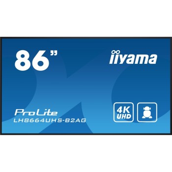 IIYAMA LH8664UHS-B2AG 86, 3840x2160 UHD IPS, iiSignage2, E-Share, WIF IIYAMA LH8664UHS-B2AG 86, 3840x2160 UHD IPS, iiSignage2, E-Share, WIF