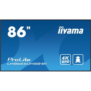 IIYAMA LH8665UHSB-B1 86, 3840x2160 UHD IPS, iiSignage2, E-Share, WIF IIYAMA LH8665UHSB-B1 86, 3840x2160 UHD IPS, iiSignage2, E-Share, WIF