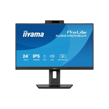 IIYAMA 24 XUB2490HSUH-B2, IPS 1920x1080, WebCam, Speakers IIYAMA 24 XUB2490HSUH-B2, IPS 1920x1080, WebCam, Speakers