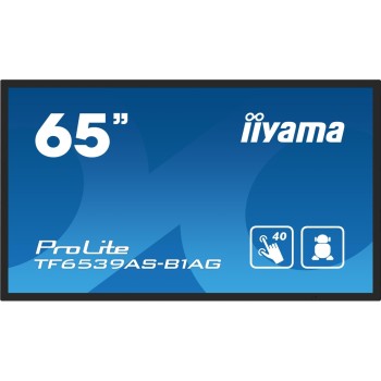 Iiyama TF6539AS-B1AG, 65, Touch, IPS, Open Frame, UHD, 500cd Iiyama TF6539AS-B1AG, 65, Touch, IPS, Open Frame, UHD, 500cd