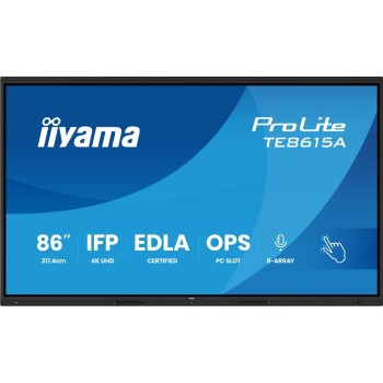 Iiyama TE8615A-B1AG, 86, Touch, IPS, UHD, 550cd, Android Iiyama TE8615A-B1AG, 86, Touch, IPS, UHD, 550cd, Android