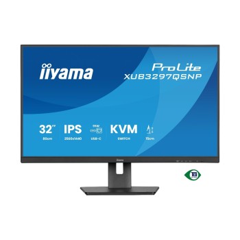 iiyama XUB3297QSNP-B1 31.5, IPS 2560x1440,USB-C, HDMI, DP, Speaker, HV iiyama XUB3297QSNP-B1 31.5, IPS 2560x1440,USB-C, HDMI, DP, Speaker, HV