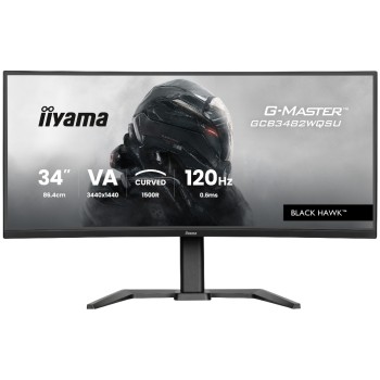 IIYAMA 34 GCB3482WQSU-B1, VA-panel Curved 3440x1440 120Hz IIYAMA 34 GCB3482WQSU-B1, VA-panel Curved 3440x1440 120Hz