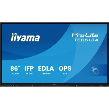 iiyama Écran tactile ProLite TE8613A-B2AG infrarouge 85.6