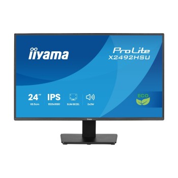 IIYAMA 24 X2492HSU-B1, IPS-panel, 1920x1080@120Hz, HDMI IIYAMA 24 X2492HSU-B1, IPS-panel, 1920x1080@120Hz, HDMI