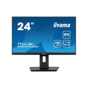 IIYAMA 24 XUB2492QSU-B1, IPS-panel, 2560x1440@100Hz HDMI IIYAMA 24 XUB2492QSU-B1, IPS-panel, 2560x1440@100Hz HDMI