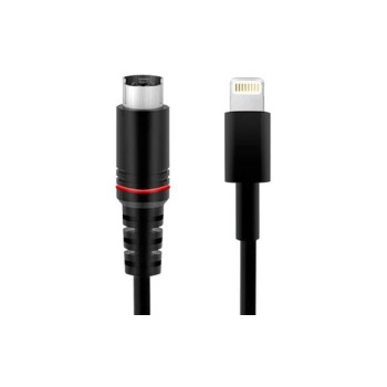 IK Multimedia Câble Câble Lightning vers Mini-DIN 0.6 m IK Multimedia Câble Câble Lightning vers Mini-DIN 0.6 m
