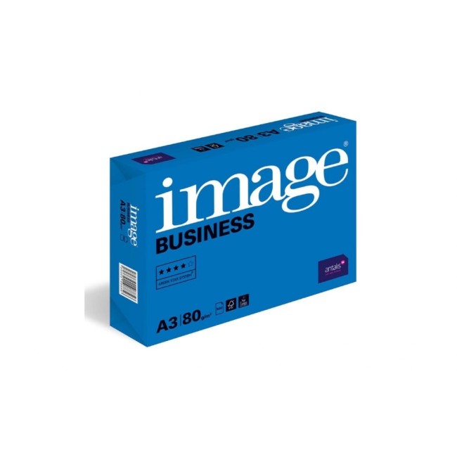 Kopierpapier Image Business, weiss A3, 80 gm2, 500 Blatt