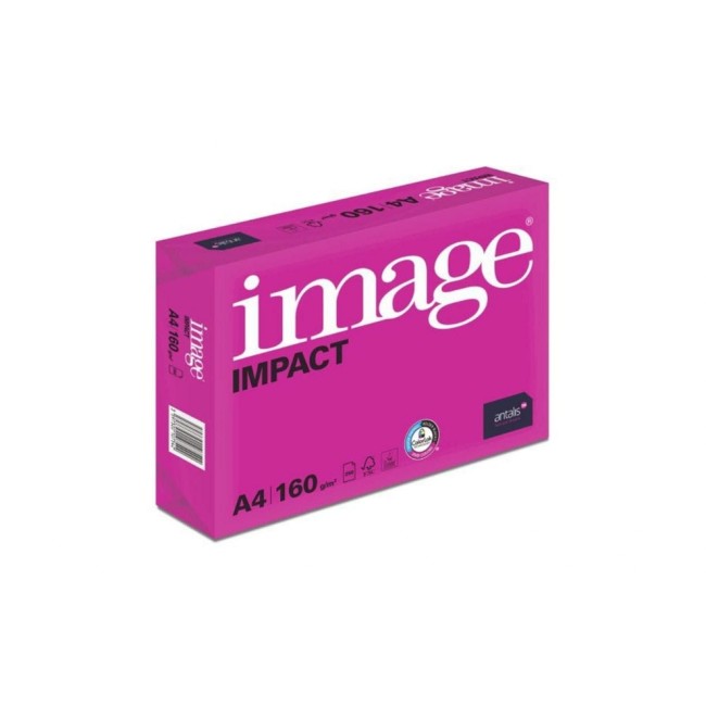 Kopierpapier Image Impact hochweiss, ECF, A4, 160g/m², 250 Blatt