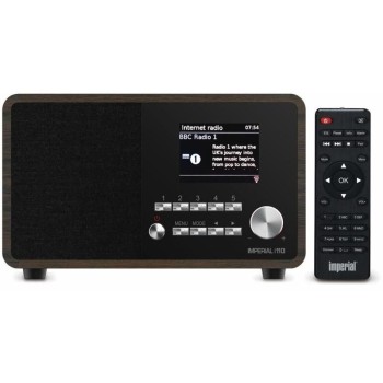 Imperial i110 (V2), Internet-Radio, braun, BT, TFT Display, USB, 3.5mm