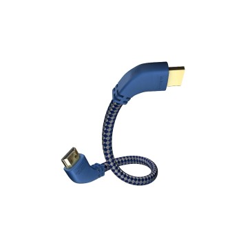in-akustik Premium High Speed HDMI, with Ethernet 90°, Blue/Silver, 1,0m in-akustik Premium High Speed HDMI, with Ethernet 90°, Blue/Silver, 1,0m