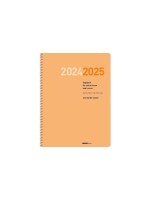 ingold-biwa Agenda journalier Édition light Spiral 2024-2025, Orange