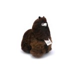 Inkari Animal en peluche Alpaga cacao M