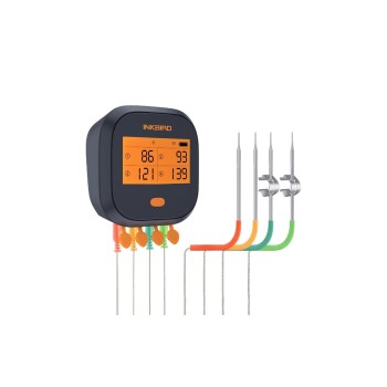 Inkbird Grillthermometer IBBQ-4T WiFi, kompatibel with iPhone, iPad touch, Android Inkbird Grillthermometer IBBQ-4T WiFi, kompatibel with iPhone, iPad touch, Android