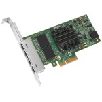 Intel I350T4v2: 4 Port Server Adapter, PCI-Express-x4 Gen2, Intel I350 Chipsatz