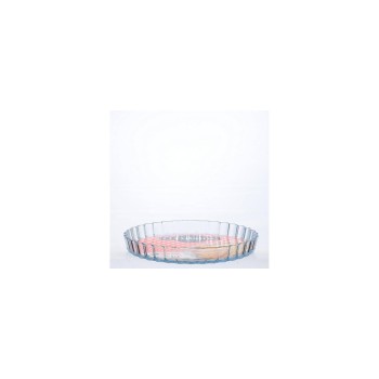 International Cookware Plat à gratin 27 cm Rond, Transparent