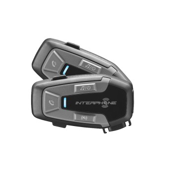 Interphone U-com 6R Bluetooth 5.2, lot de deux, noir Interphone U-com 6R Bluetooth 5.2, lot de deux, noir