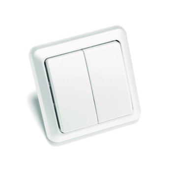 Funk-Serien-Wandsender ITW-852, forselbstlernende Empfänger, Schalten/Dim. Funk-Serien-Wandsender ITW-852, forselbstlernende Empfänger, Schalten/Dim.