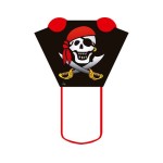 Invento-HQ Cerf-volant monoligne Pocket Sled Jolly Roger