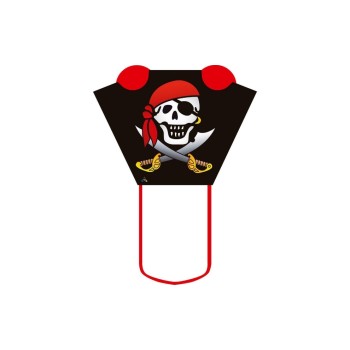 Invento-HQ Cerf-volant monoligne Pocket Sled Jolly Roger