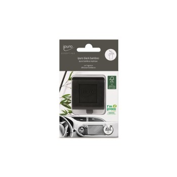 ipuro Désodorisant pour voiture Bambou noir ipuro Désodorisant pour voiture Bambou noir