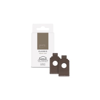 ipuro Désodorisant pour voiture Classic Essence de recharge Cuir