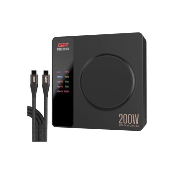 iSDT Power 200 X, USB-C output C1, C2 Max 65W C3 Max 140W
