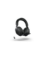Jabra Evolve2 85 Duo MS Schwarz, BT380, USB-A