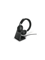 Jabra Evolve2 65 Duo MS Schwarz, BT380, USB-A, Stand