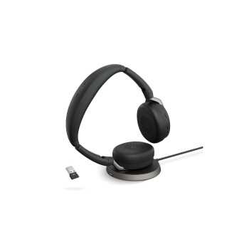 Jabra Evolve2 65 Flex Duo UC, BT380, USB-A, Ladestation Jabra Evolve2 65 Flex Duo UC, BT380, USB-A, Ladestation
