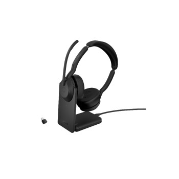 Jabra Evolve2 55 Duo UC, BT380, USB-C, Ladestation