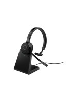 Jabra Casque avec micro Evolve 65 TE Mono MS avec station de chargement