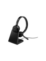 Jabra Casque avec micro Evolve 65 TE Stereo MS avec station de chargement